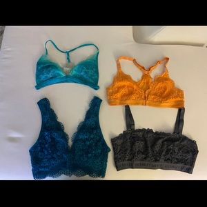 Victoria secret lace bralette bundle S & M items available